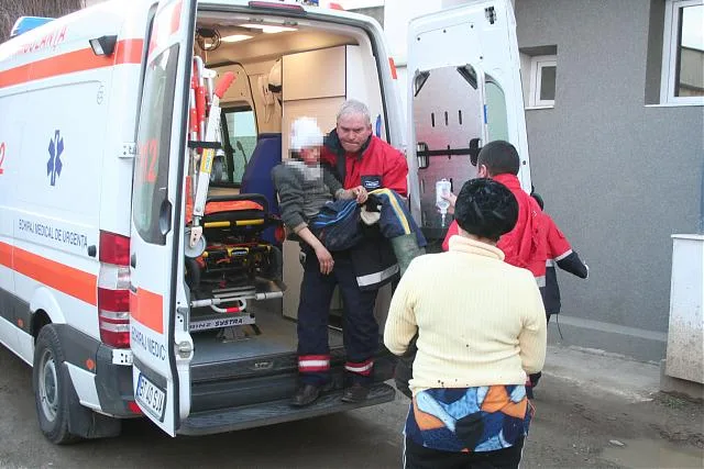 copil accidentat