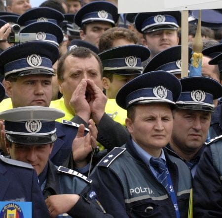 politisti protest