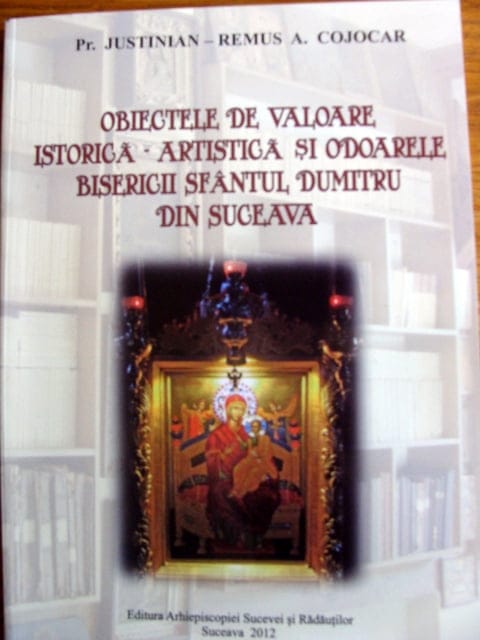 Carte_-_Obiectele_de_valoare_istorică_-_artistică_și_od oarele_Bisericii_Sfântul_Dumitru_din_Suceava_-_1