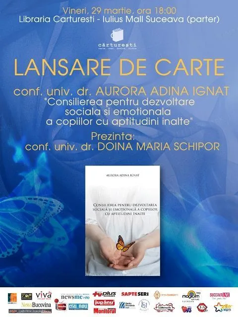 Lansare carte Adina Ignat