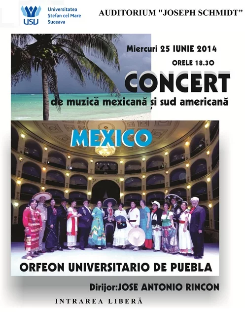 Afis concert Orfeon