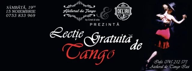 afis lectie de tango
