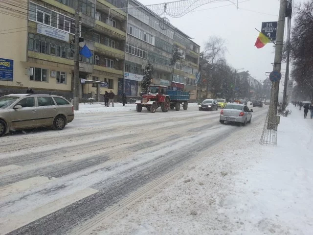 trafic iarna in municipiul suceava (1)