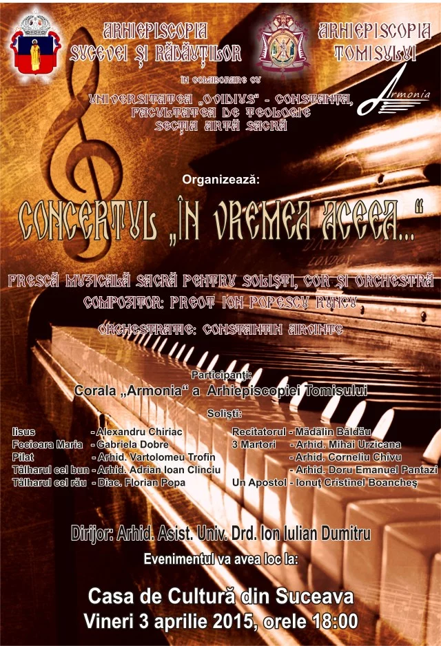 03 aprilie 2015 In vremea aceea
