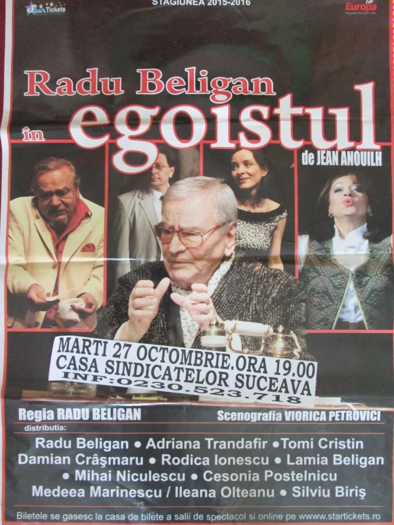 Egoistul 27 oct 2015