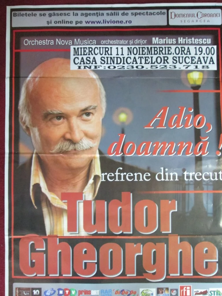 Tudor Gheorghe 11 nov 2015