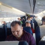 pasageri prima cursa Tarom pe Suceava