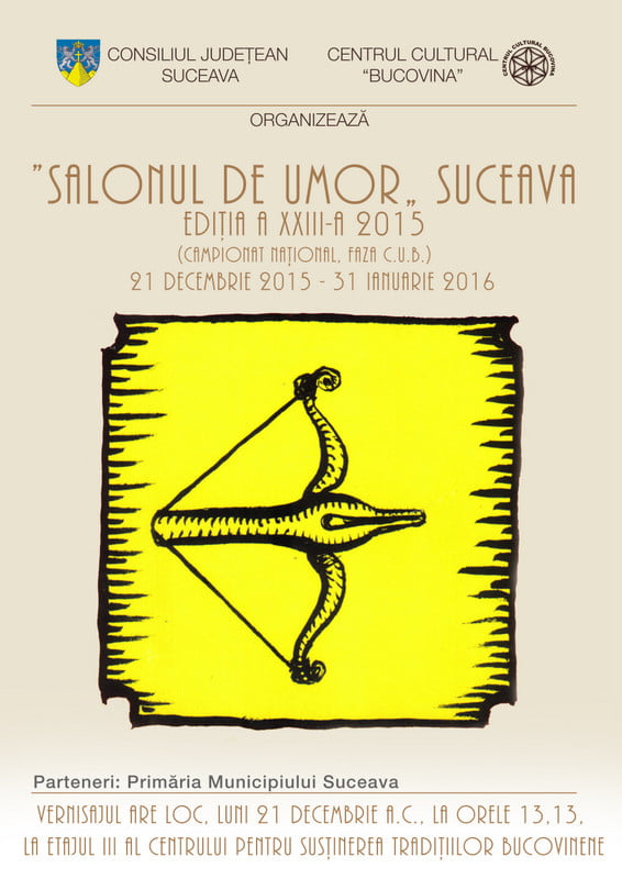 Afis Salonul de umor