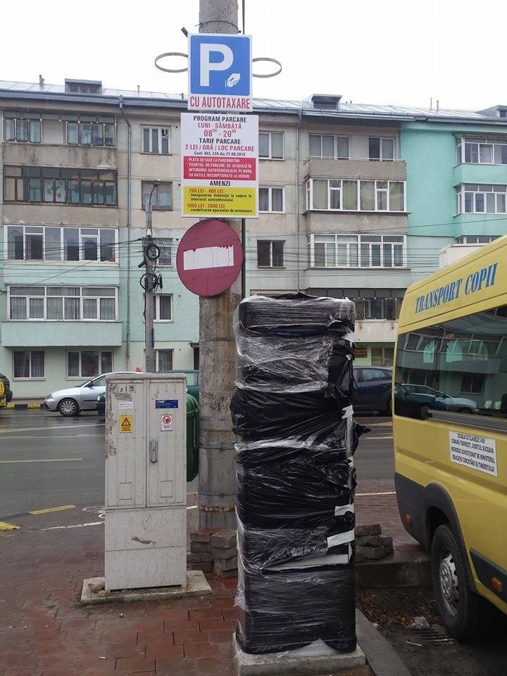 parcare cu plata parcometru