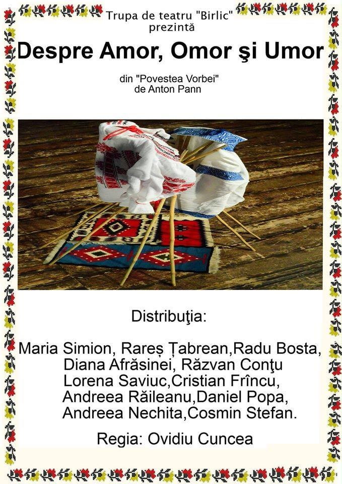 afis trupa de teatru birlic