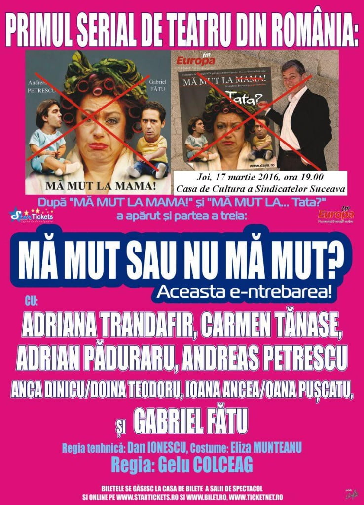 Ma mut sau nu ma mut - Suceava 17 martie