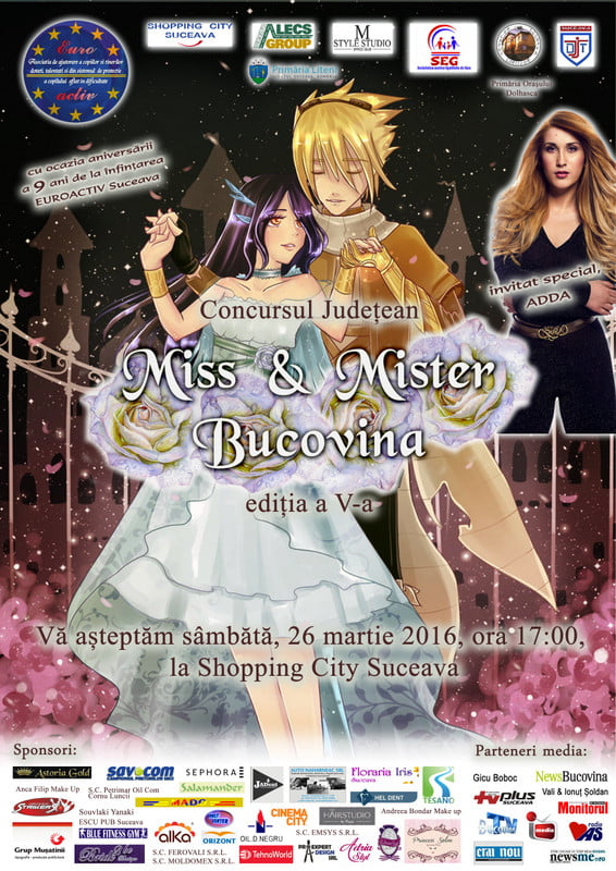 afis miss si mister bucovina 2016 mare final modificat Shopping City