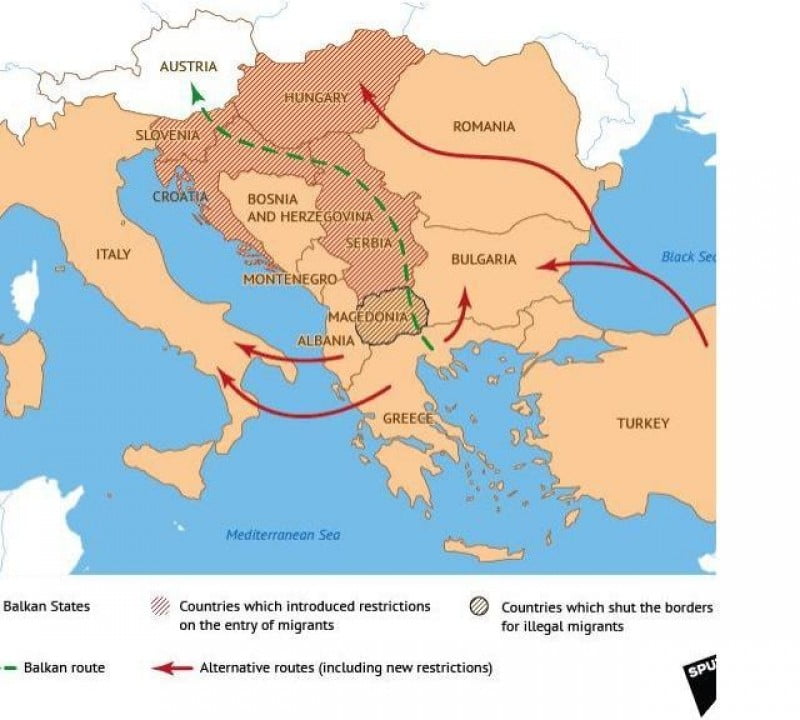 ruta alternativa refugiati
