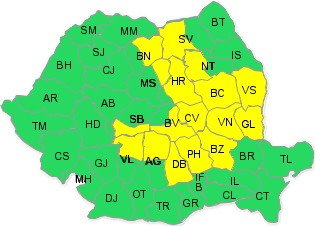 avertizare meteo