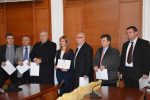 Parlamentari de Suceava de la stg la dreapta Cătălin Nechifor, Ilie Niță, Ioan Stan, Maricela Cobuz, Alexandru Rădulescu, Virginel Iordache, Emanuel Havrici