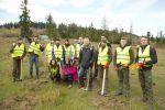Poieni Solca – 11 nov- plantare Padurea de Maine – USV