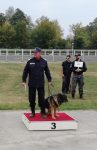 Câinele pompierilor suceveni Olly la Campionatul de Dresaj al Câinilor de Serviciu al MAI