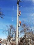 gel gaz grid interventie iarna electricitate muncitori stalp