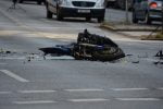 motocicleta accident