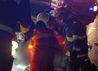 Pieton mort la Fălticeni după ce ar fi căzut, când traversa strada, între un autovehicul și remorca acestuia