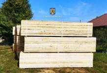 Bărbat din Slatina, cercetat penal după ce a fost depistat în trafic pe DJ 208F în timp ce transporta peste 5 metri cubi de cherestea fără acte