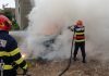 Un autoturism BMW a luat foc pe strada Putna din Burdujeni la scurt timp după ce i-au fost efectuate lucrări la alternator