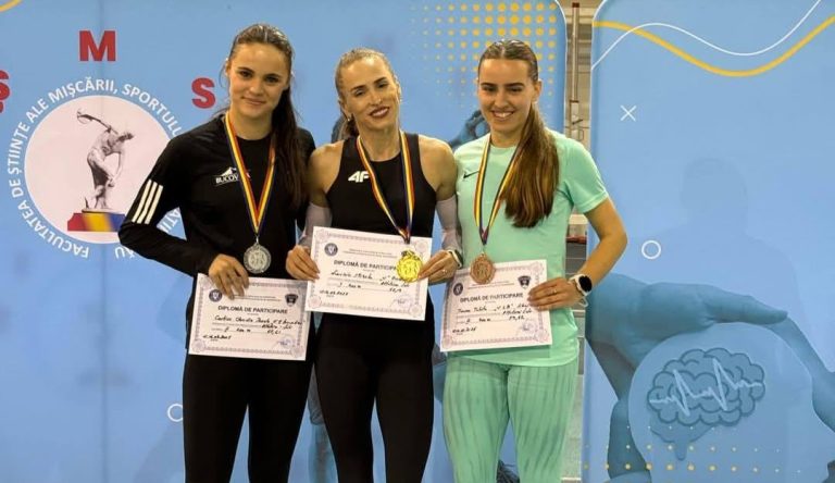 Sportiva dorneancă Claudia Costiuc, trei medalii la a XXVII-a ediție a Campionatului Național Universitar de Atletism