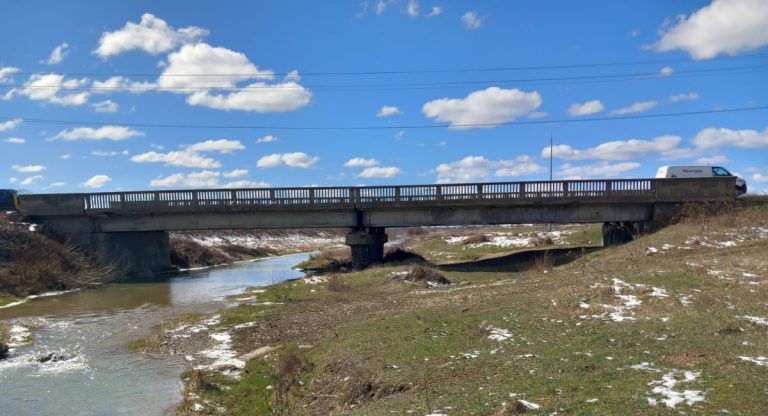 DRDP Iași anunță că a emis ordinul de începe a lucrărilor de reabilitare a podului de pe DN 15C, la Praxia