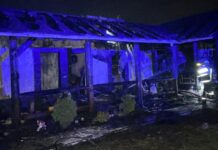 Pagube de 200.000 de lei în urma incendiului din Poiana Mărului pornit de la jarul căzut din centrala termică