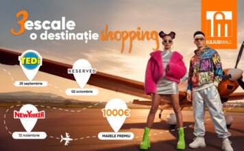 Călătoria shopping-ului continuă la Iulius Mall Suceava: TEDi, Reserved și New Yorker îți pot aduce un premiu de 1.000 de euro