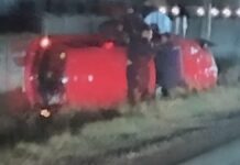 O femeie a fost rănită, joi după amiaza, într-un accident rutier produs în localitatea Vadu Moldovei.