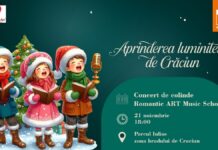 Magia sărbătorilor începe la Iulius Mall Suceava: Vineri aprindem luminile de Crăciun, în atmosfera feerică adusă de școala de muzică Romantic ART Music