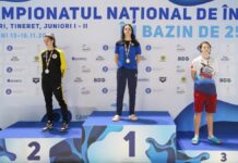 Campionatul Național de Înot în bazin scurt: Anastasia Pețenghe, dublă campioană și pe podium în alte șase probe. CSU Suceava, locul 13 național din 85 de cluburi prezente