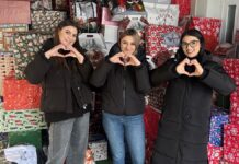 Tinerii suceveni din Asociația Îngeri pentru Suflete au reușit să bucure aproape 800 de copii prin campania de Crăciun „Fii bun, fii magic!”