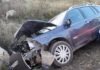 Accident rutier pe DN17, între Șcheia și Stroiești: Un autoturism a ieșit în afara părții carosabile