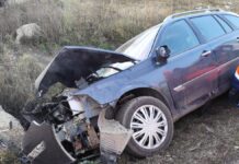 Accident rutier pe DN17, între Șcheia și Stroiești: Un autoturism a ieșit în afara părții carosabile