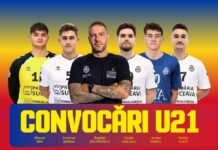 Cinci jucători de la CSU Suceava, convocați la naționala de tineret pentru stagiul din ianuarie