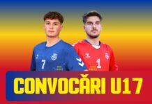 Doi handbaliști de la CSU Suceava, convocați la echipa națională de juniori a României
