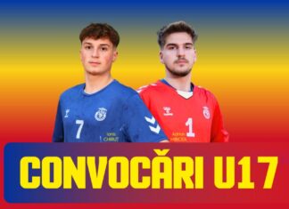 Doi handbaliști de la CSU Suceava, convocați la echipa națională de juniori a României