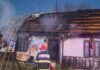 Incendiu la o casă de locuit în localitatea Forăști izbucnit de la sobă