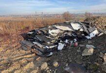Amendă de 50.000 de lei pentru o firmă care a abandonat ilegal deșeuri din demolări pe domeniul public