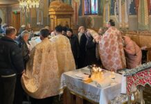 Preoți din Arhiepiscopia Sucevei și Rădăuților au adus binecuvântare și colinde în spitalele din județ în preajma Crăciunului