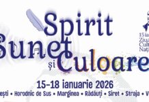 „Spirit, Sunet și Culoare” – 7 evenimente culturale în zona Rădăuți de Ziua Culturii Naționale 2026