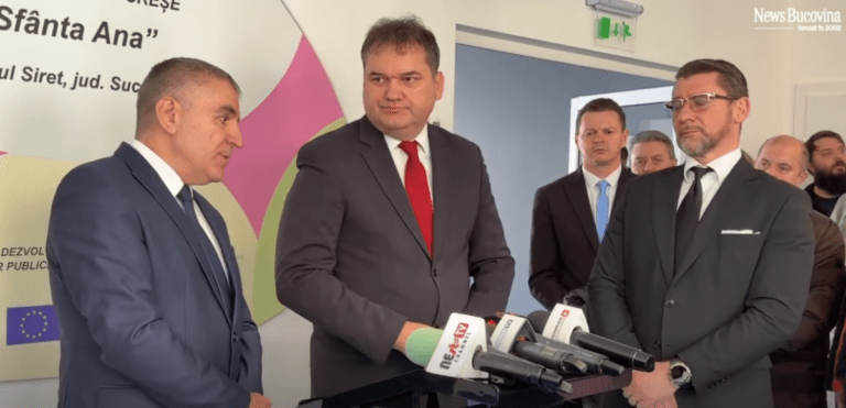 Creșa din Siret, inaugurată oficial: a treia creșă finalizată în județul Suceava în cadrul programului guvernamental „Sf. Ana”