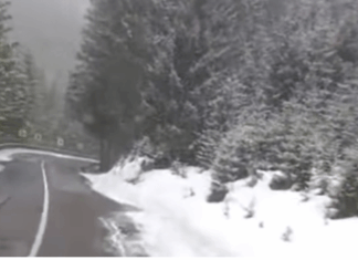 Ninsori în zona montană a Moldovei: DRDP Iași spune că drumarii acționează preventiv și recomandă precauție din partea șoferilor