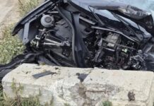 Accident cu victimă la Brodina: Un tânăr beat și cu permisul suspendat a lovit un cap de pod