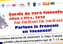 Școala de vară francofonă, ediția a VII-a, revine la Suceava: „Parlons le français en vacances!”