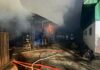 Incendiu la o anexă a mănăstirii Brădățel din Horodniceni. Pompierii intervin cu șase autospeciale de stingere