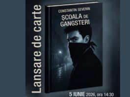 „Școala de Gangsteri”, noul roman al lui Constantin Severin, va fi lansat la Muzeul Național al Bucovinei