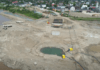 Lucrările de reabilitare a podului de pe DN 2E la Vicovu de Sus avansează vizibil – imagini aeriene de la șantier